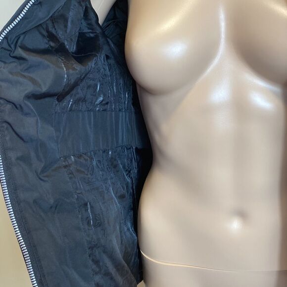 ❤️Last Chance Zero X Posure black quilted zip up jacket size M - Picture 7 of 11